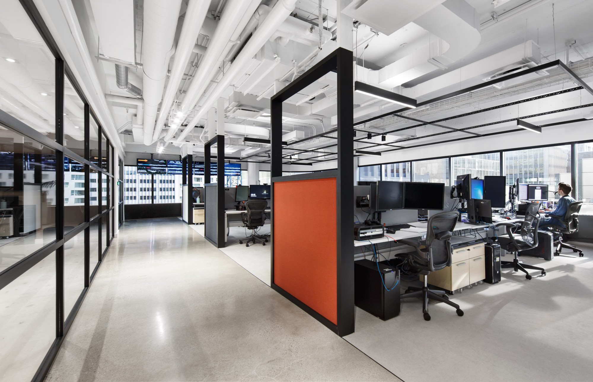 Commercial interior from the BAINS project portfolio